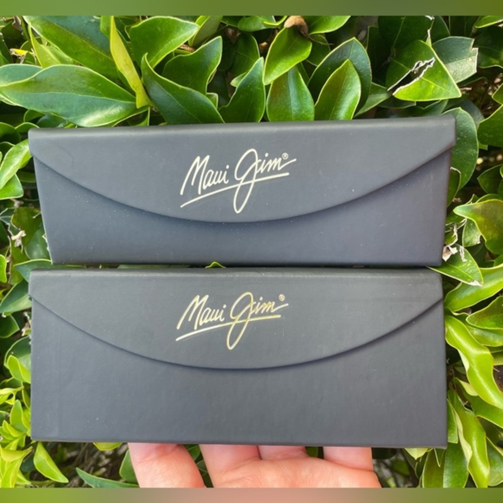 Maui Jim Sunglasses Cases Black 2 sizes